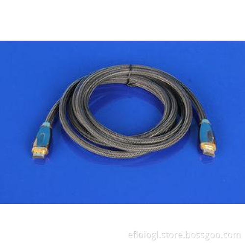 Black Gold plated 1.4 hdmi cable with 3D 1080P ethernet